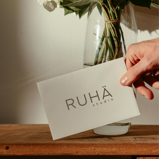 Tarjeta regalo RUHÄ studio