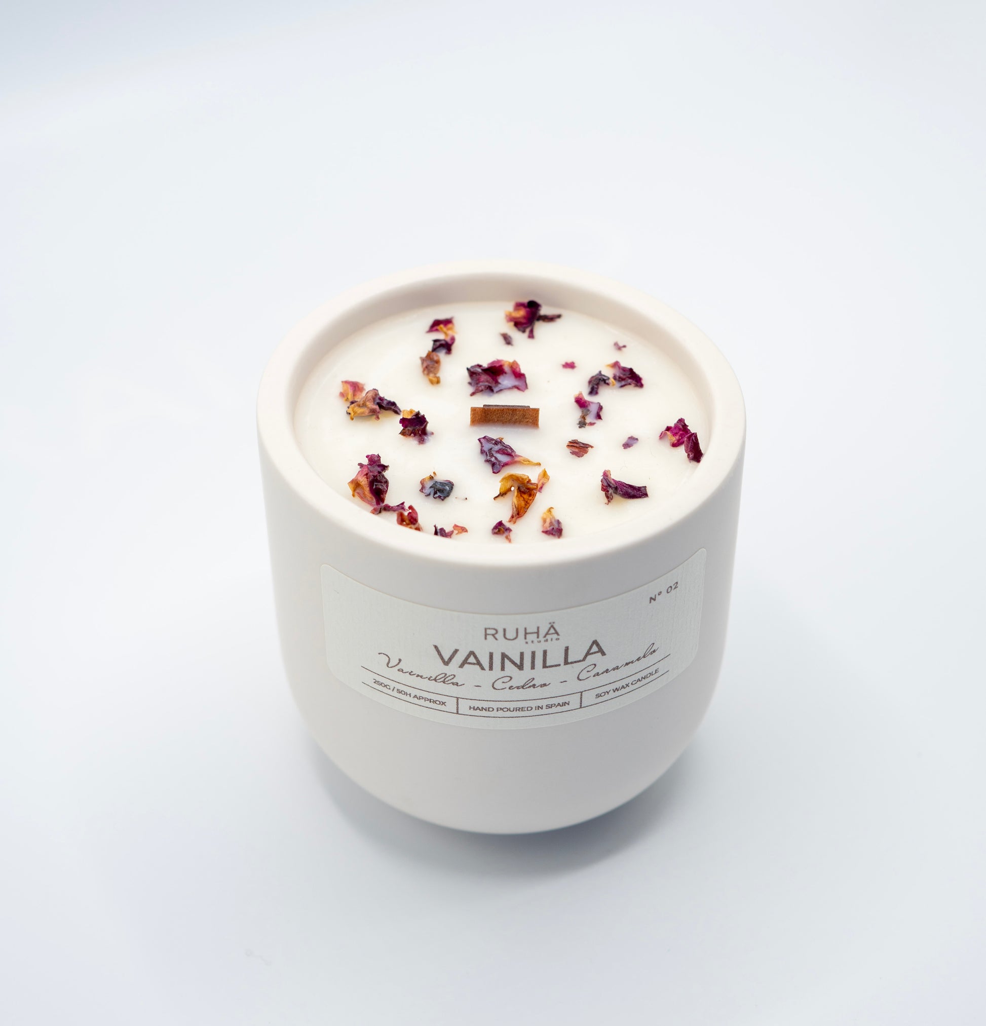 Vela de vainilla